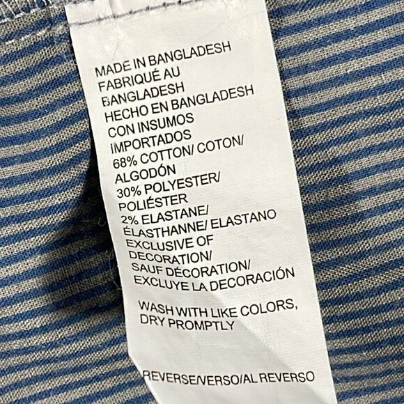 Izod mens grey basic flat front 9" inseam chino shorts - size 40 - Picture 6 of 10